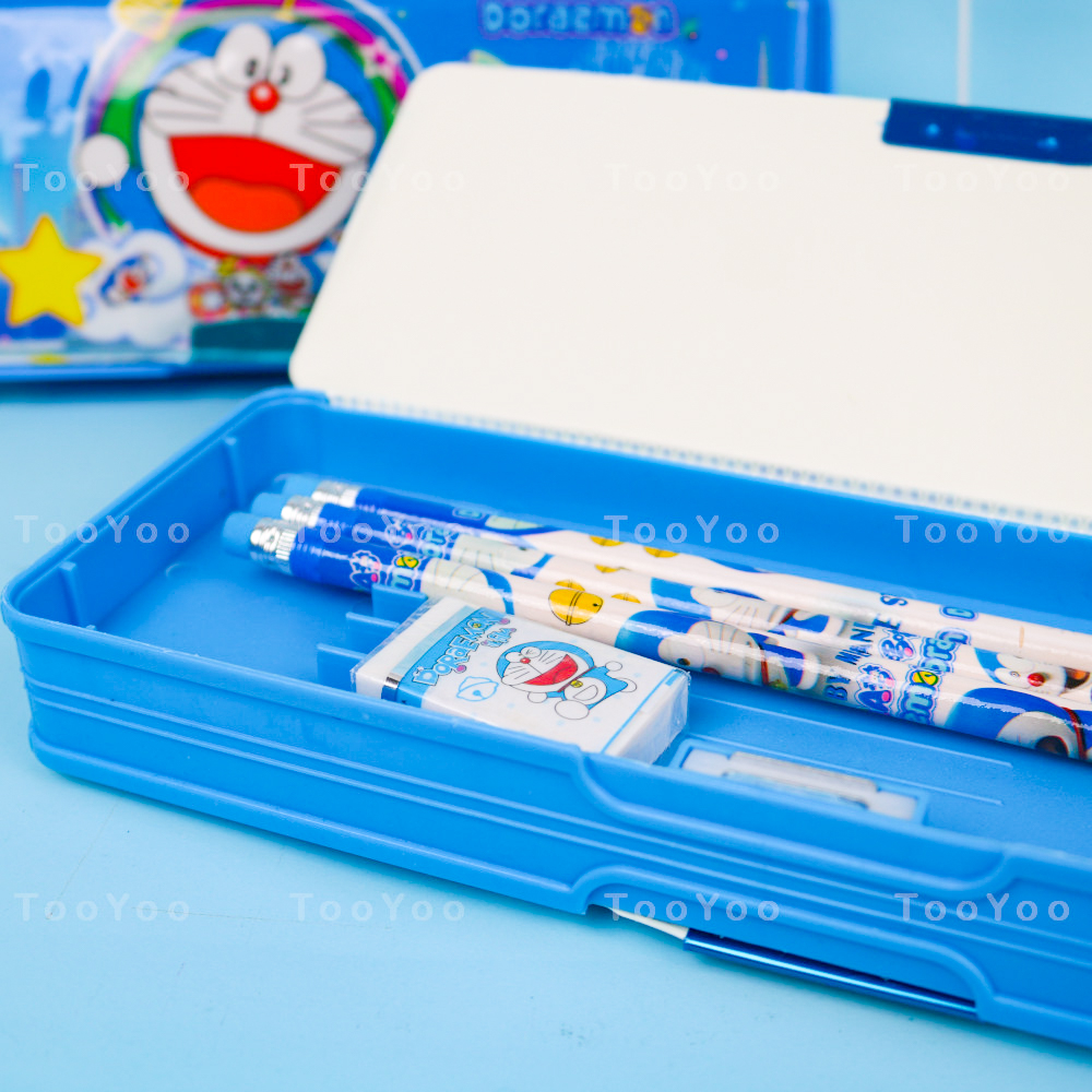 Hộp bút nhựa Doraemon dễ thương cute TooYoo BK00256