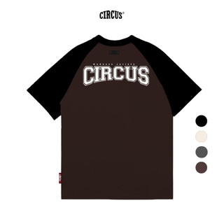 Áo thun Raglan trơn form boxy unisex oversize Local Brand Circus 100% Cotton - Mã Basic R02