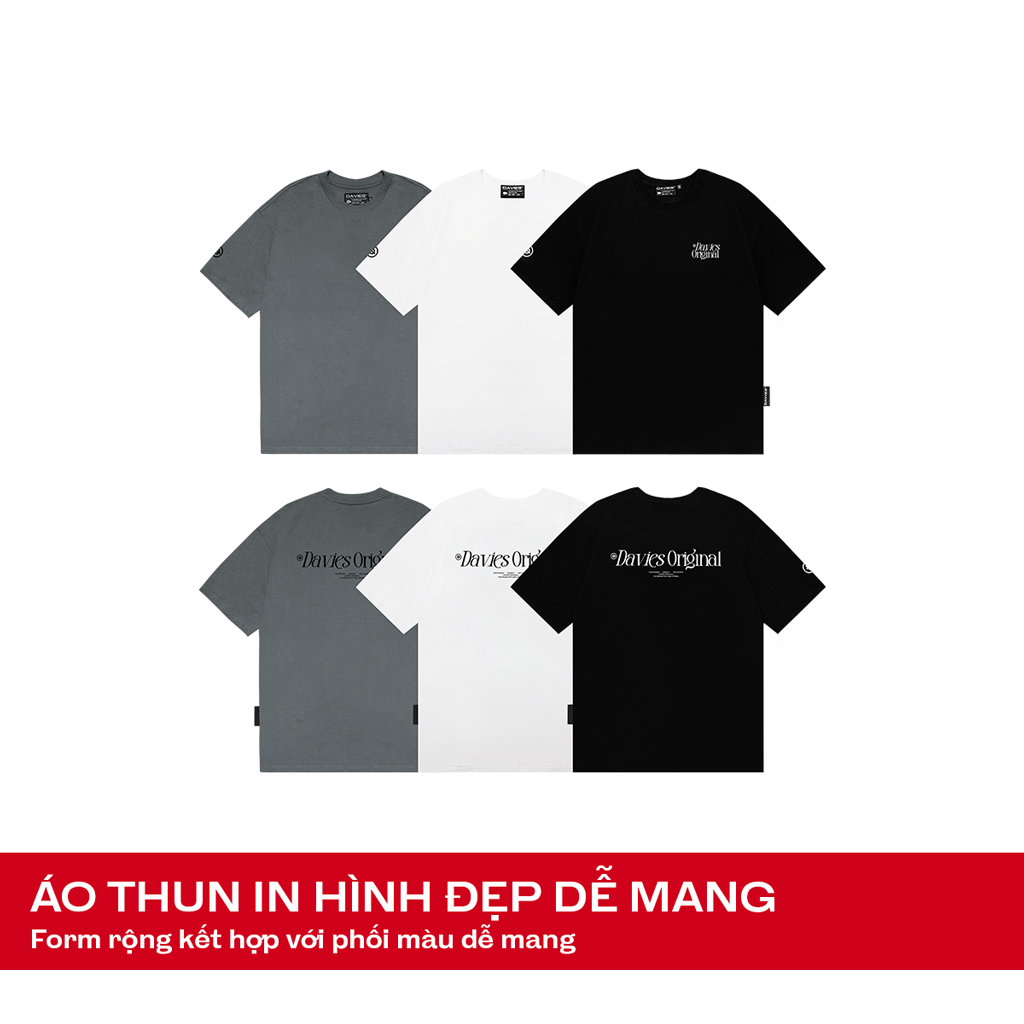 Áo thun local brand nam nữ form rộng tay lỡ nhiều màu Celtic Tee Davies I D34-T3