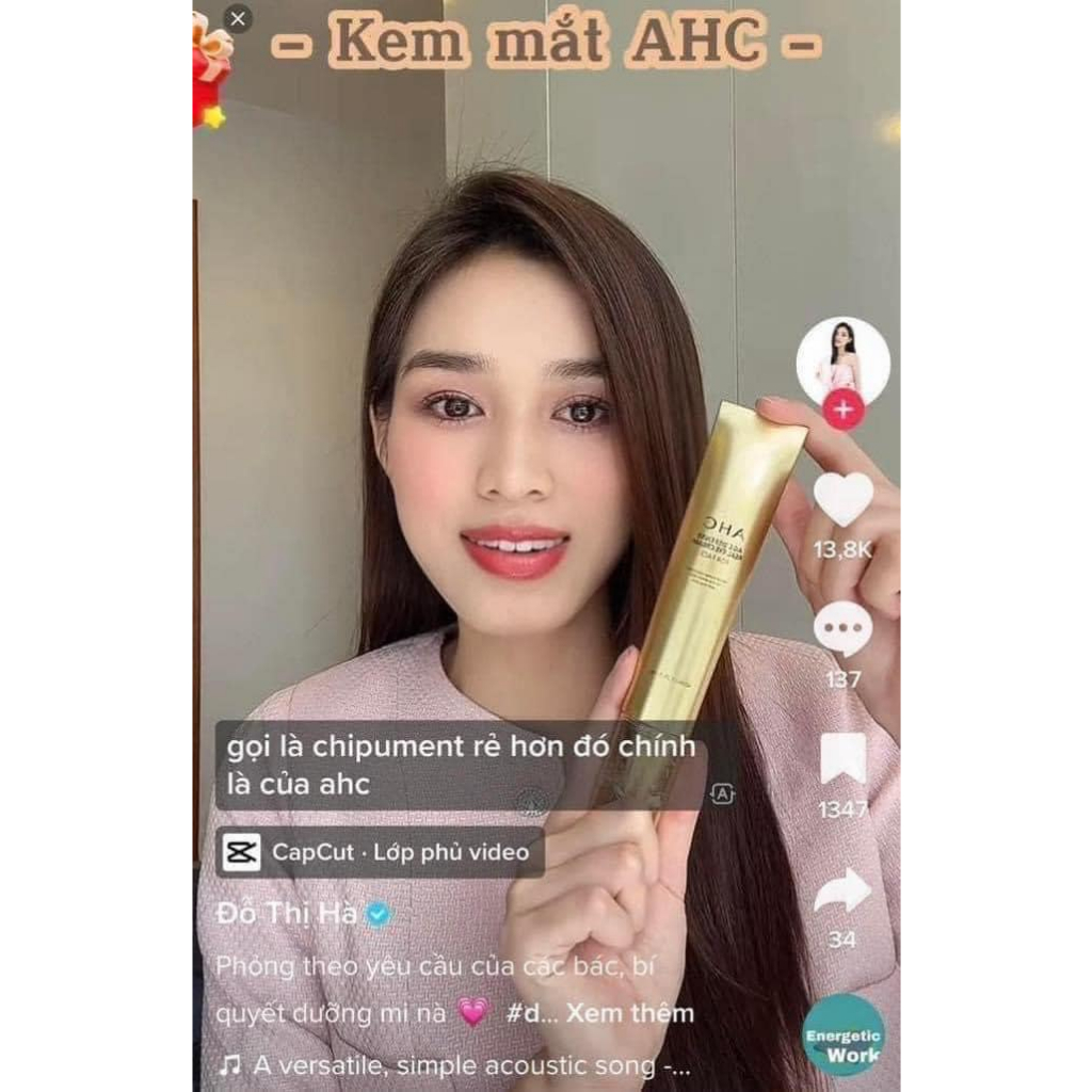 Kem mắt AHC premier ampoule in eye cream - Phân bản mới nhất