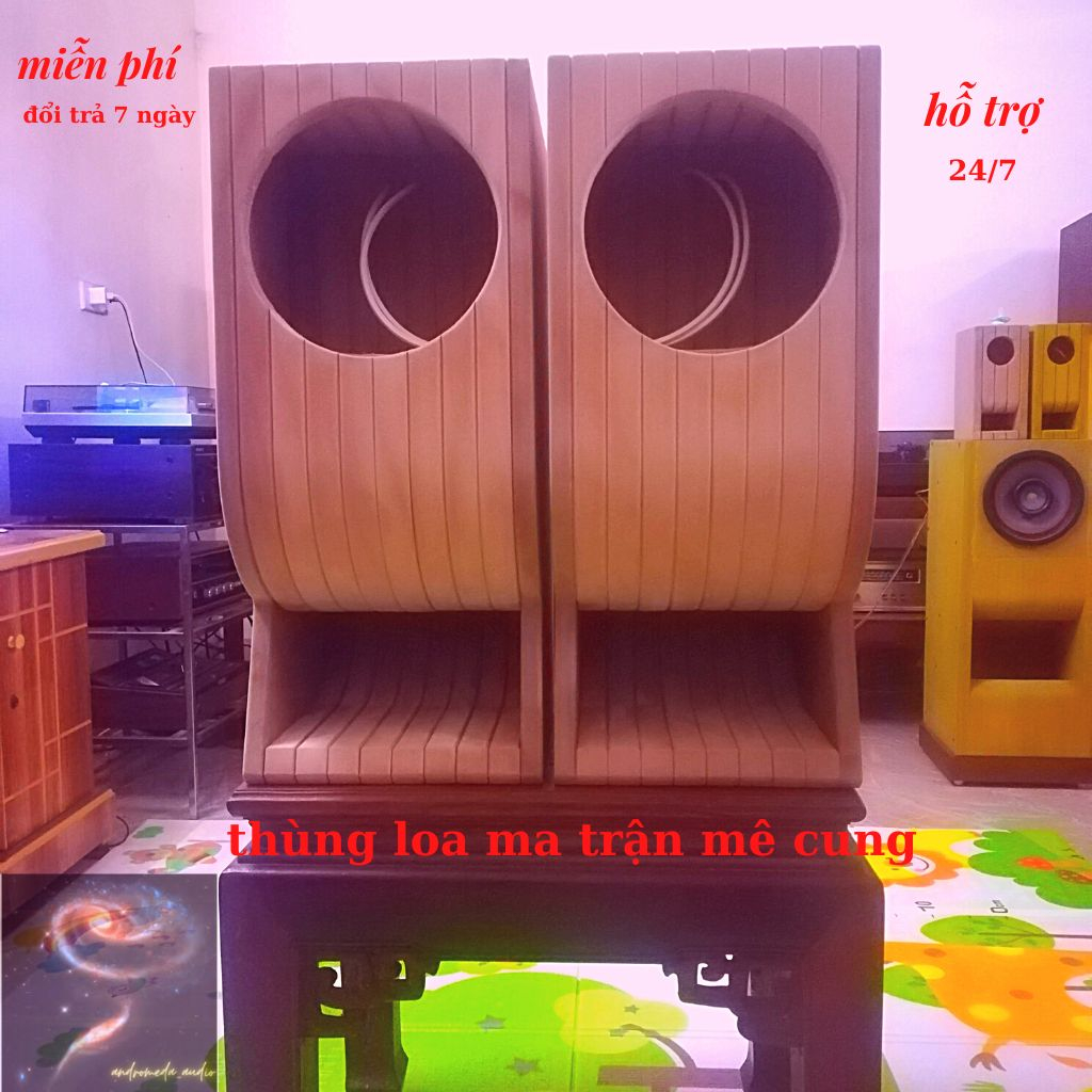 Thùng loa DIY ma trận toàn dải 8inch