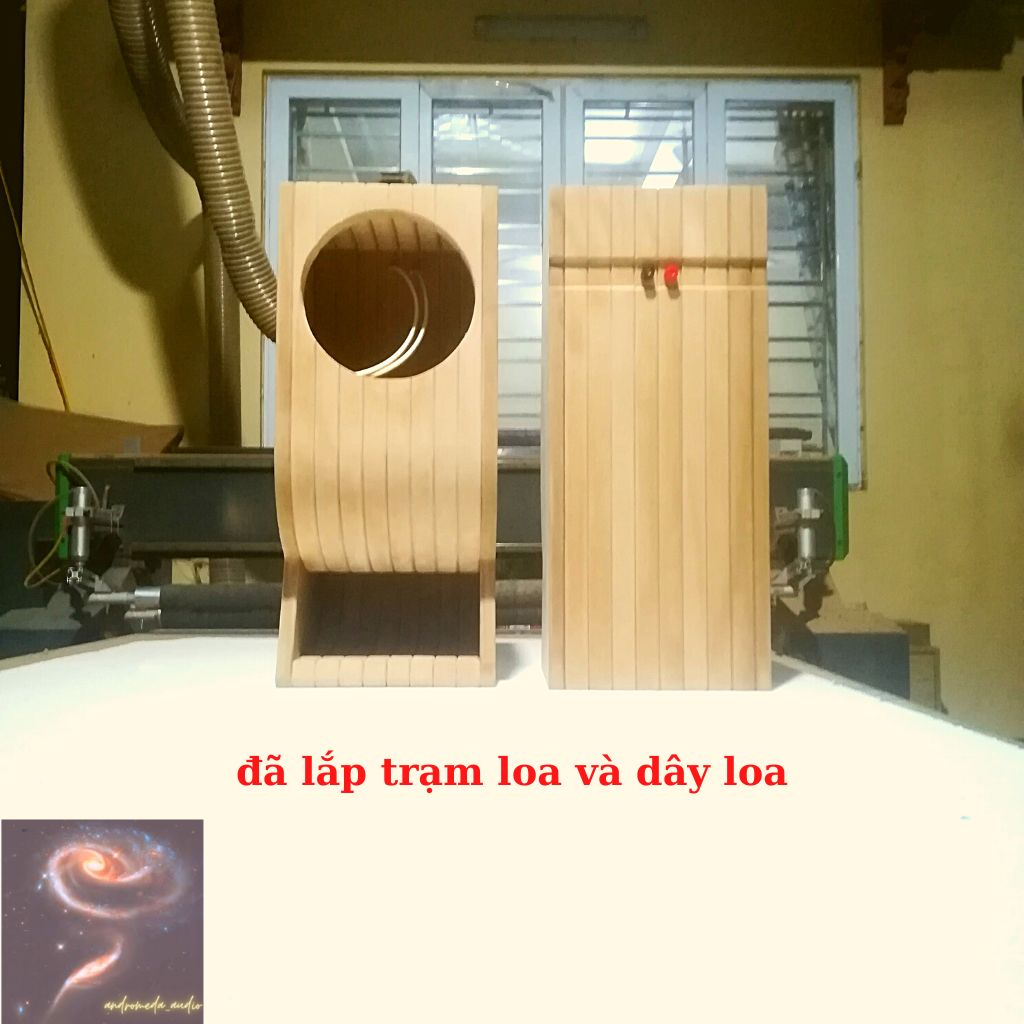 Thùng loa DIY ma trận toàn dải 8inch