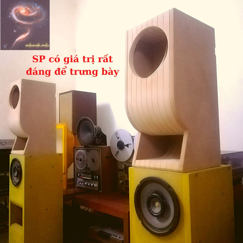 Thùng loa DIY ma trận toàn dải 8inch
