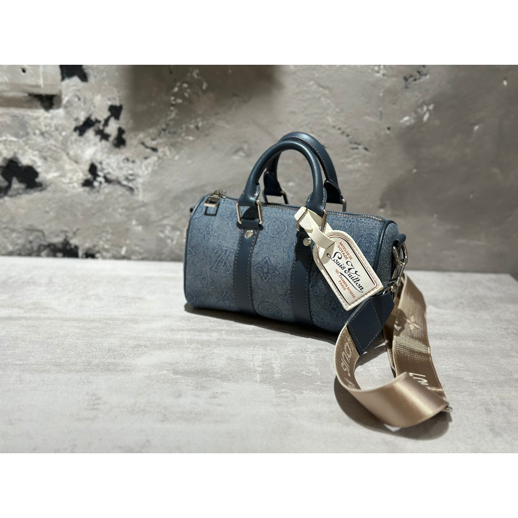 TÚI LV KEEPALL DENIM SZ21