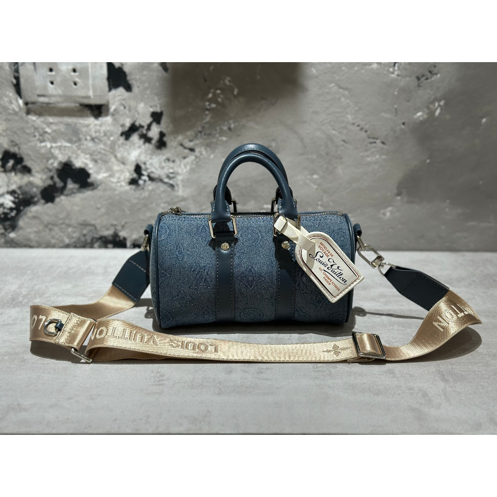 TÚI LV KEEPALL DENIM SZ21