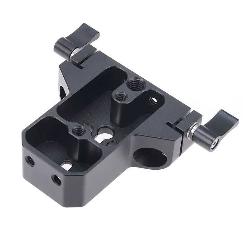 Đế Đũa gắn máy ảnh Baseplate hệ thống hỗ trợ thanh trượt hãng JLWin tiêu chuẩn 15mm cho quay phim