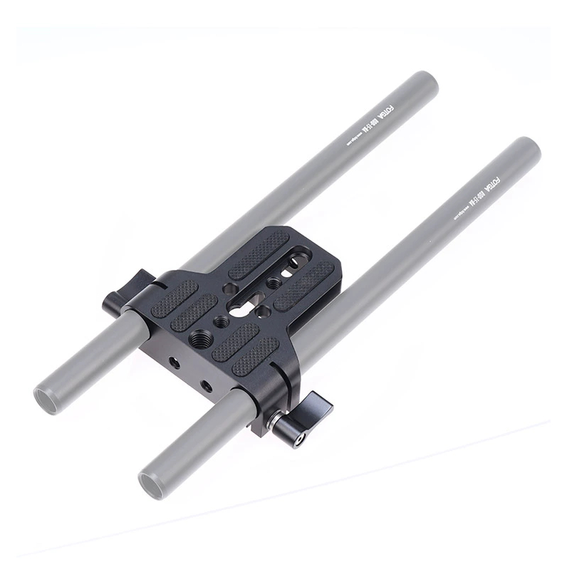 Đế Đũa gắn máy ảnh Baseplate hệ thống hỗ trợ thanh trượt hãng JLWin tiêu chuẩn 15mm cho quay phim