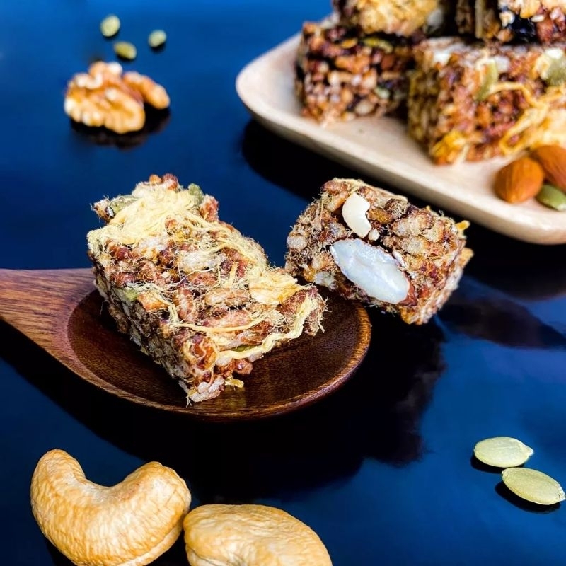 Thanh Gạo Lức Chà Bông Mix Hạt Không Đường Giảm Kg