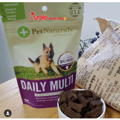 Pet natural_ Viên Bổ sung dinh dưỡng cho chó gói 30 viên usa