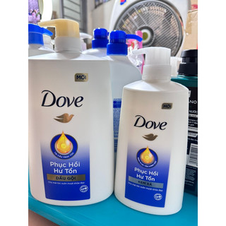 Combo dầu gội dove 1.4kg+dầu xả dove 610g