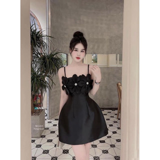 Đầm đi tiệc tiệc chất tafta