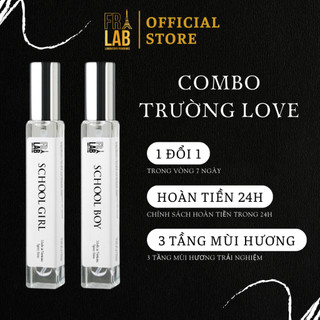  Nước Hoa Nam Nữ School Girl Và School Boy Hấp Dẫn, Năng Động, Trẻ Trung, Combo 2 Chai 10ml