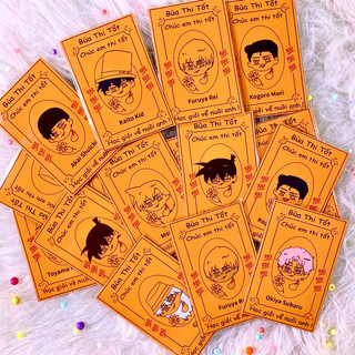 Card Thi Tốt Detective Conan | Card Thám Tử Lừng Danh Conan bóc pack nhân phẩm | Conan, Shinichi, Ran, Haibara, Akai,