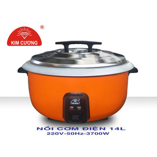 Nồi cơm điện công nghiệp kim cương kc-14l - 14 lít - 3700w