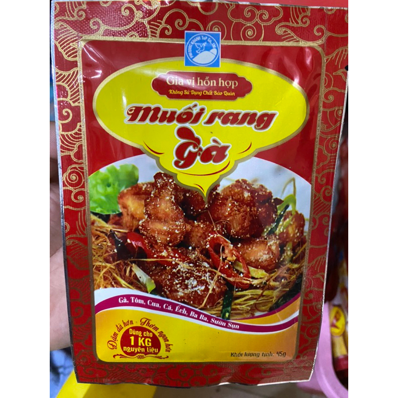 Muối Rang Gà Quốc Khánh 45g (Date mới)