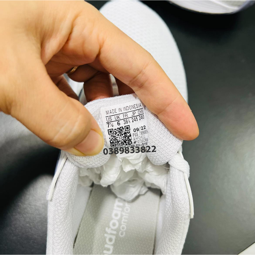 Giày Adidas chính hãng Galaxy 6 HP2403 Trắng