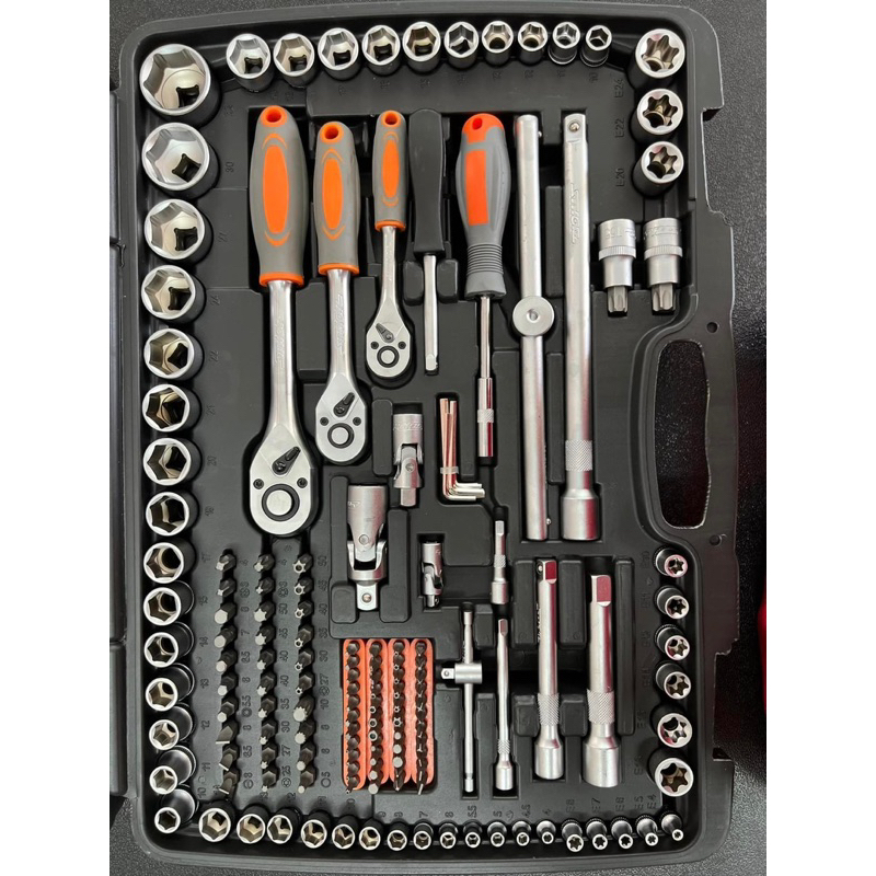 Bộ dụng cụ sửa chữa tổng hợp 216 chi tiết Sthor ST-58691