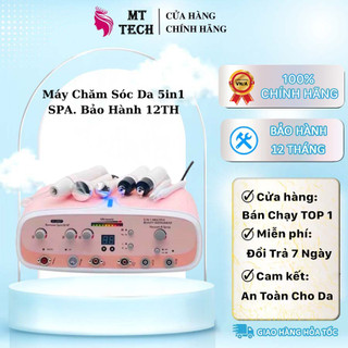 Máy Chăm Sóc Da 5in1 Máy Chăm Sóc Da | Chuyên Sâu Cho Spa Bảo Hành 12 Tháng.
