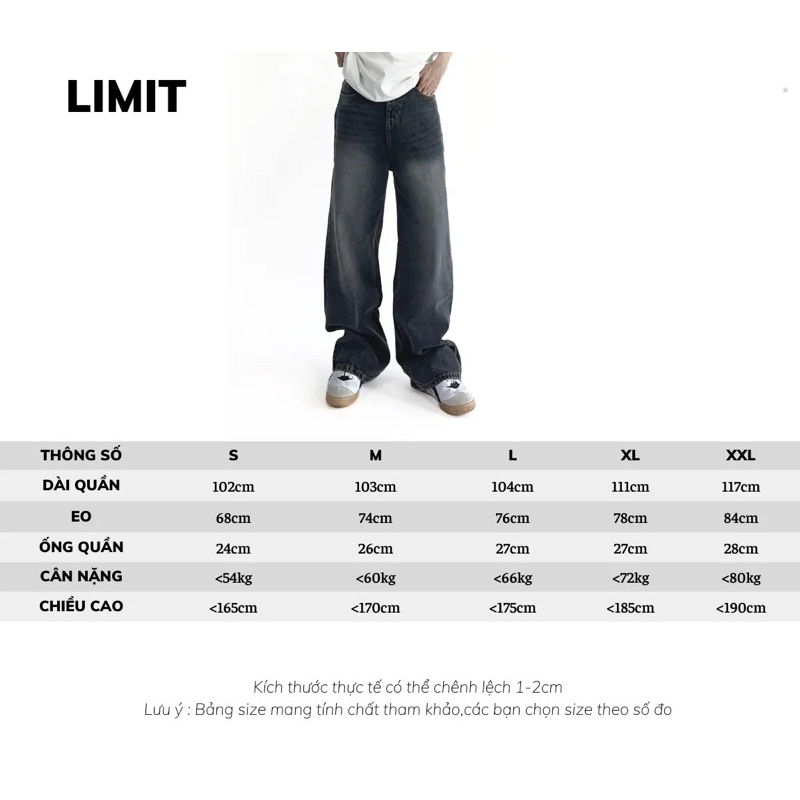 Quần jeans nam nữ phong cách 1017 - GRAY MORE JEANS