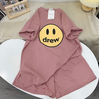 Set Bộ Đồ Nữ Drow From Rông Tay Lỡ Chất Cotton Khô Co Giãn 4 Chiều Thấm Hút Mồ Hôi