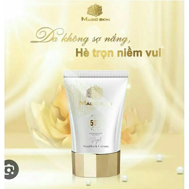 kem chống nắng hoàng cung Magic skin