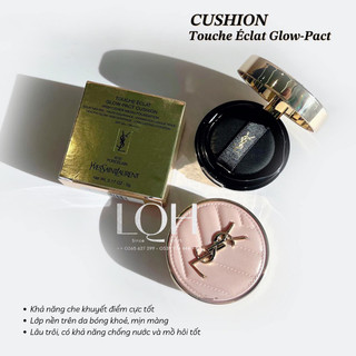 Phấn nước YSL Touche Eclat Glow-Pact Cushion High Cover Mesh Foundation