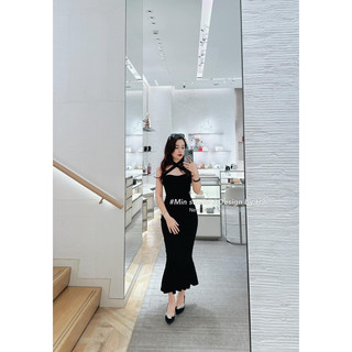 Váy đuôi cá đen body Hằng Túi