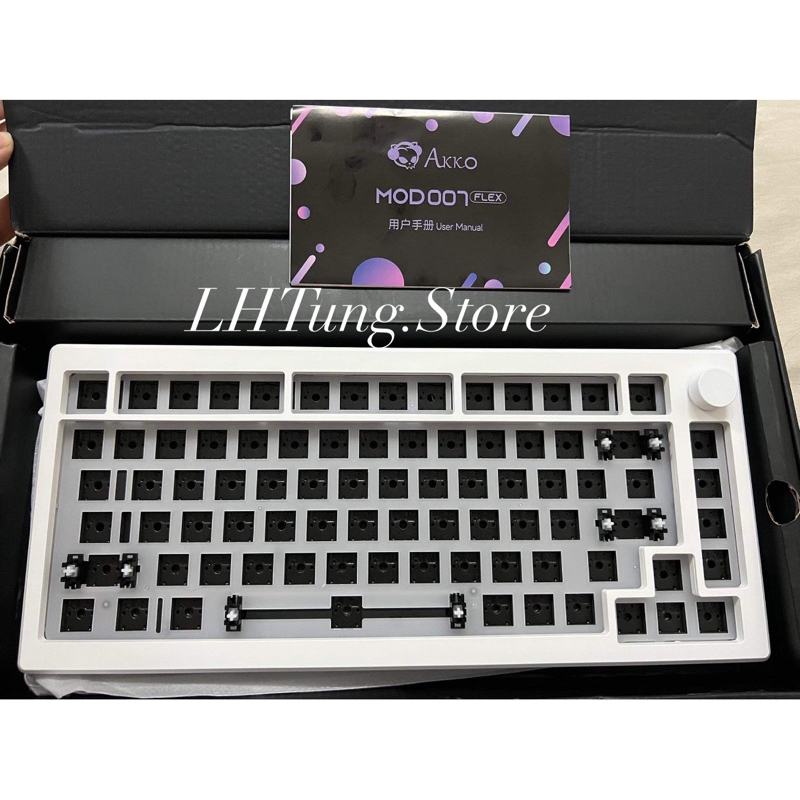 BÀN PHÍM CƠ AKKO MOD007PC FULL PHÍM/ONLY KIT~Blue on White