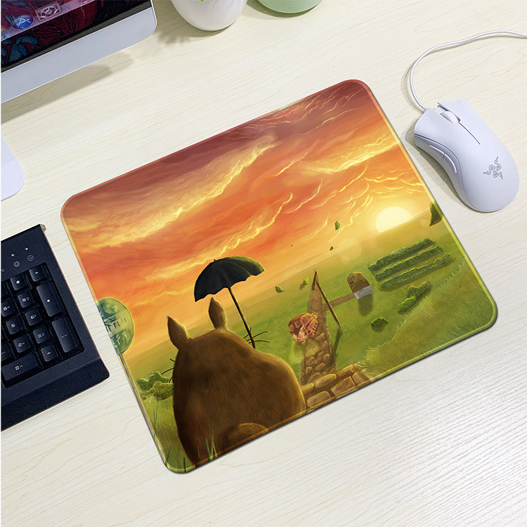Mouse Pad Mini One Piece Vua Hải Tặc Bàn Di Chuột Gaming Chống Trượt Lót Chuột Anime Văn Phòng