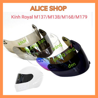 Kính gắn nón bảo hiểm Royal M137/M138/M179/M168 - kính thay thế