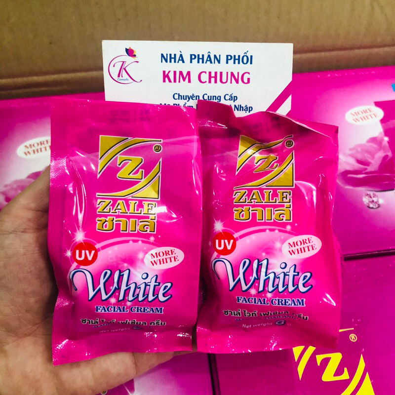Hộp 8g kem Zale hàng Thái Lan White Facial Cream