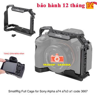 Smallrig khung bảo vệ sony a74 a7s3 a7r5 3667b