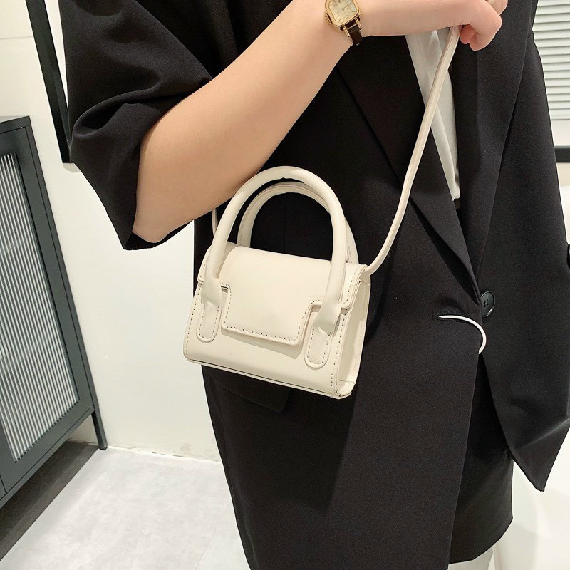 Túi xách đeo chéo nữ, túi cầm tay size mini thời trang