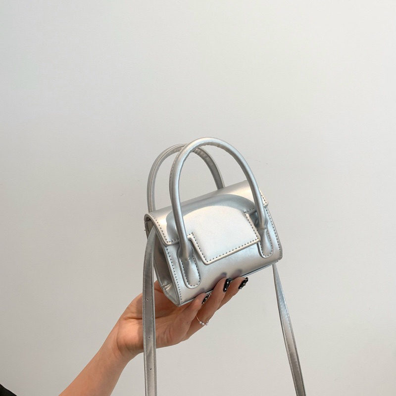 Túi xách đeo chéo nữ, túi cầm tay size mini thời trang