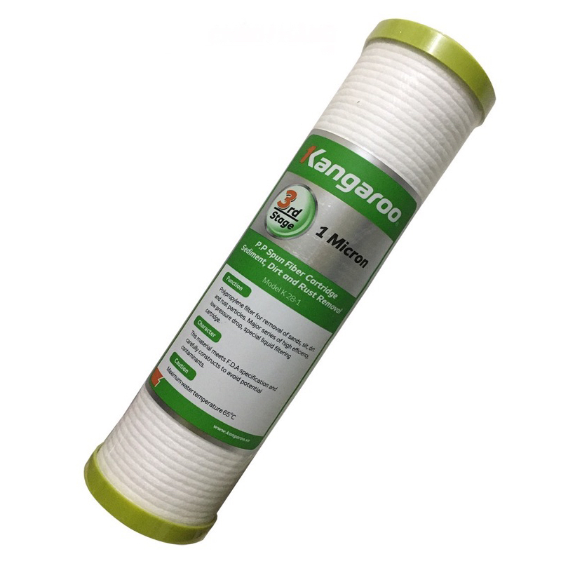 Bộ lõi thô 1.2.3 kangaroo chính hãng. dành cho các máy hệ RO