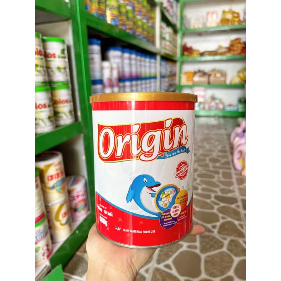 Sữa Origin 800g dành cho trẻ biếng ăn, trẻ suy dinh dưỡng DATE 2025