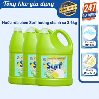 Nước rửa chén Surf hương chanh sả 3.6kg