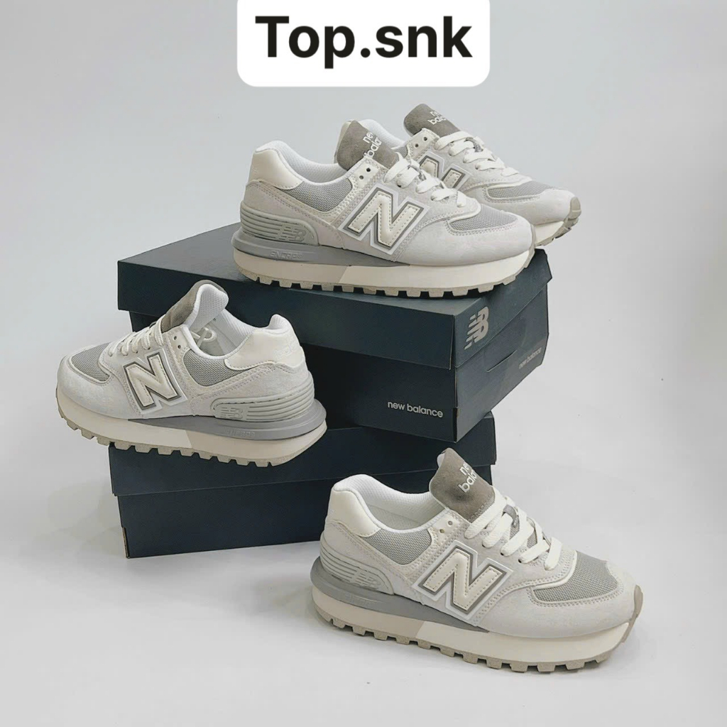 Giày thể thao Nb 574 Legacy 'Grey SeaSalt'_full box