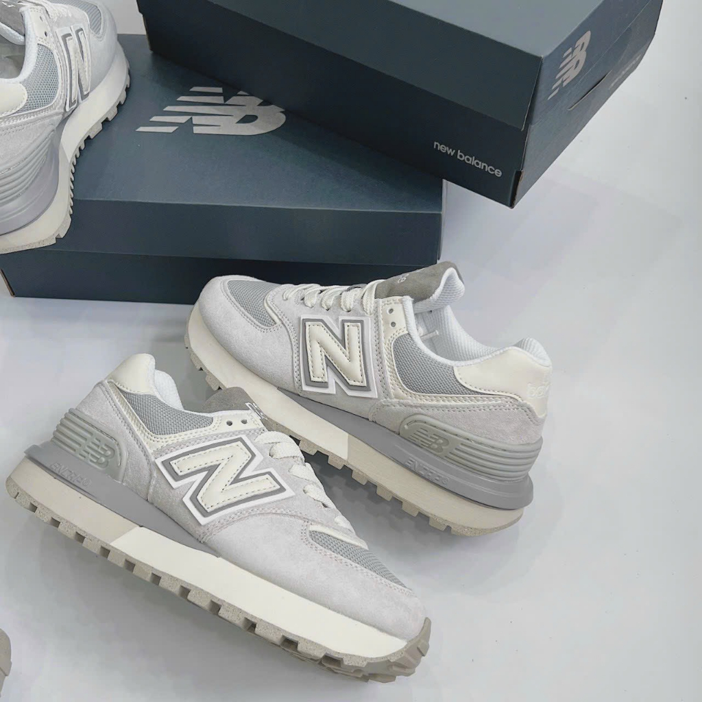 Giày thể thao Nb 574 Legacy 'Grey SeaSalt'_full box
