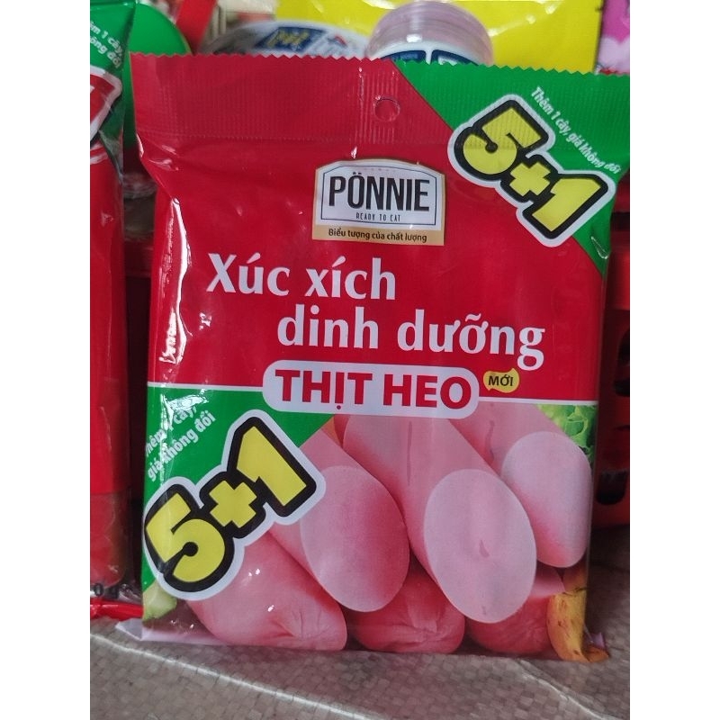 Xúc xích XUXIFARM 175gr - PONIE 5+1 198gr