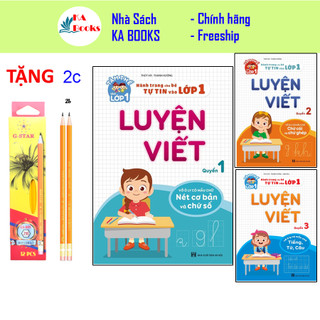 Sách - Combo 3 cuốn Luyện Viết - Tâm thế vào lớp 1 - Quyển 123 (3 cuốn)