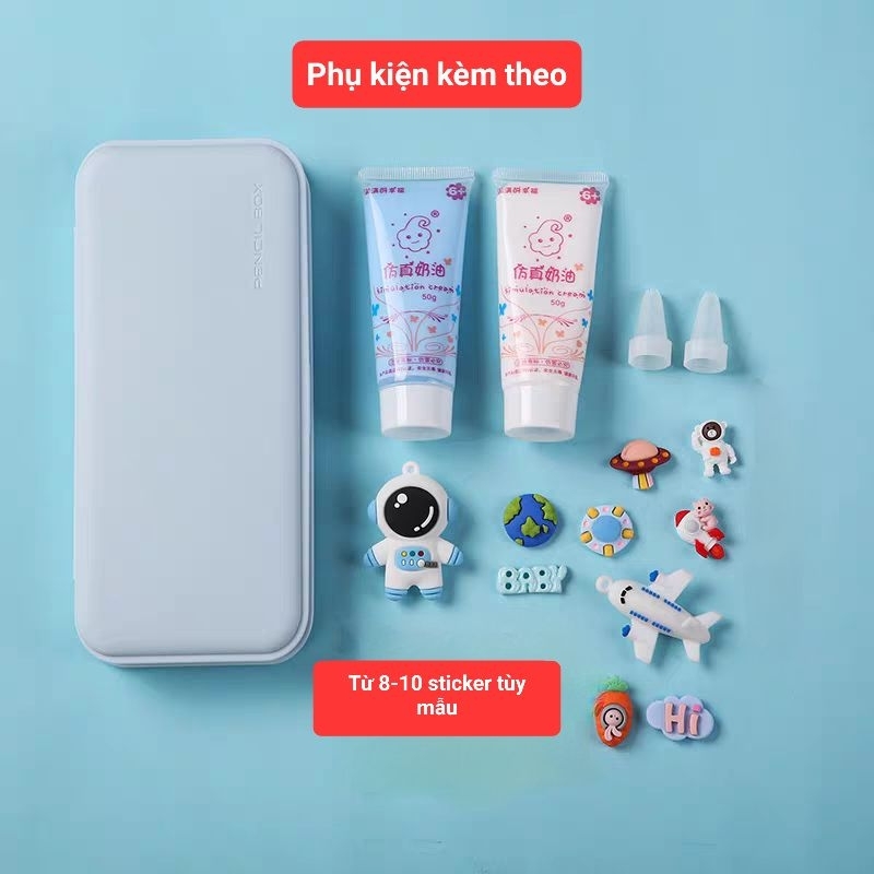 Đồ chơi DIY cho bé tự trang trí hộp đựng bút giúp trẻ nuôi dưỡng sự sáng tạo - Đồ chơi cho trẻ NS Kids