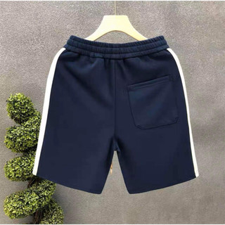 Quần short nam basic phối màu chất thun poly dày dặn cao cấp