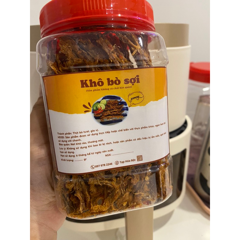 [FREESHIP 99K TOÀN QUỐC] Khô Bò Sợi Quảng Ngãi