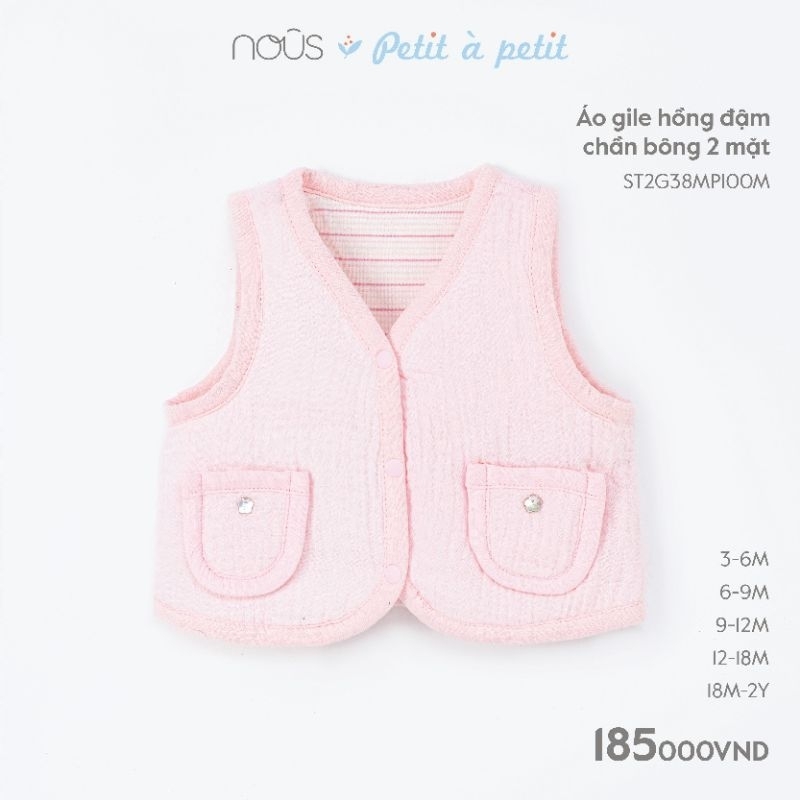 Áo khoác Nous, áo gile Nous cho bé