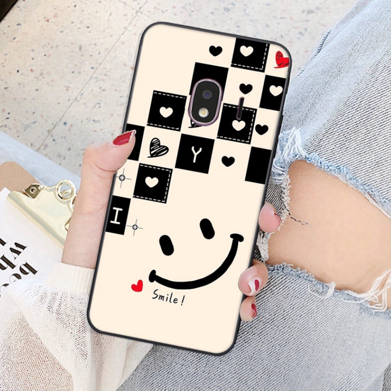 Ốp lưng Samsung J2 PRO / J2 CORE / J4 2018 in hình tim, kẻ vuông mẫu mới CỰC XINH 1K