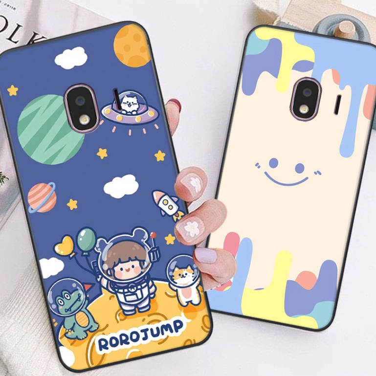 Ốp lưng Samsung J2 PRO / J2 CORE / J4 2018 in hình tim, kẻ vuông mẫu mới CỰC XINH 1K