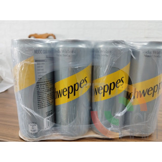 Lốc 6 Lon Soda Schweppes 330ml