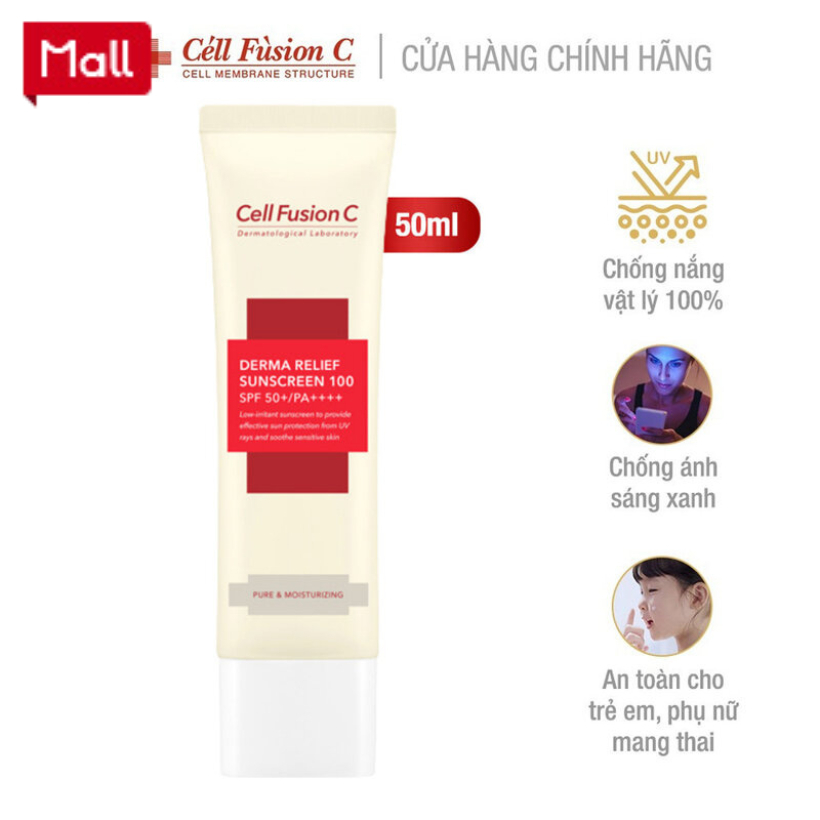 Kem chống nắng Cell Fusion C Laser / Clear / Toning Suncreen 50ml