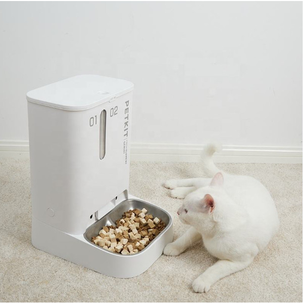 Máy cho ăn Petkit Gemini - Máy cho ăn tự động cho mèo chó thú cưng, 02 ngăn - Max Clean
